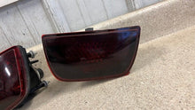 Load image into Gallery viewer, 10 13 Camaro SS ZL1 Rear Bumper Tail Lights Passenger Driver Rings GM Tinted 75K
