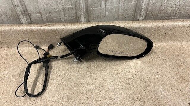 05 13 Chevrolet C6 Corvette Z06 Passenger Side Power Mirror OEM GM Cyber Gray RH