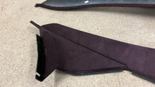 Load image into Gallery viewer, 04 05 06 Pontiac GTO Center Console Side Trim Panels Suede Purple Right Left
