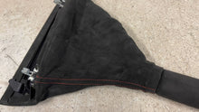 Load image into Gallery viewer, 05 13 Corvette C6 Centennial Edition Black Red Suede Emergency Brake Handle 56K
