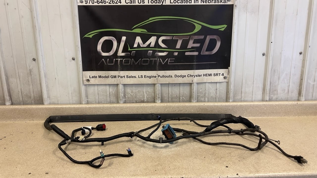 12 13 C6 Corvette Manual Transmission Torque Tube Wiring Harness TR6060 22810984