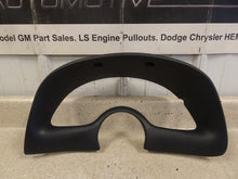 Load image into Gallery viewer, 97 02 Camaro SS Gauge Cluster Speedometer Trim Panel Bezel Gray OEM 10271342

