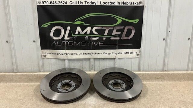 15 20 Challenger Charger SRT Rotors PAIR OEM 68184587AE READY TO INSTALL 15.375