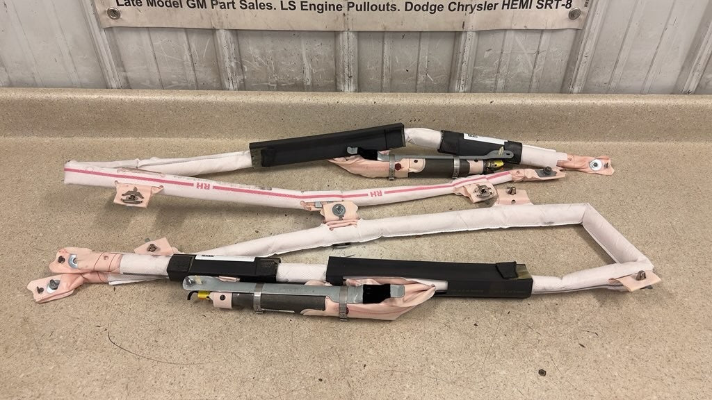 10 15 Chevrolet Camaro SS Driver Passenger Roof Curtain Side GM 92237642 Bag 53K