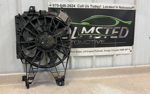 2005 2013 Chevrolet Corvette C6 Z06 Radiator Engine Cooling Fan Assembly OEM
