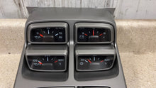 Load image into Gallery viewer, 10 15 Camaro SS Center Console Top Trim Gauges Switches Controls GM 35K MILES
