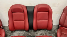 Load image into Gallery viewer, 04 05 06 Pontiac GTO Complete Set Front Rear Power Black Red Leather Seats OEM
