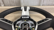 Load image into Gallery viewer, 10 11 Camaro SS Leather Steering Wheel GM Black Stone Stitching 26K Manual
