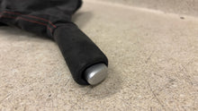 Load image into Gallery viewer, 05 13 Corvette C6 Centennial Edition Black Red Suede Emergency Brake Handle 56K
