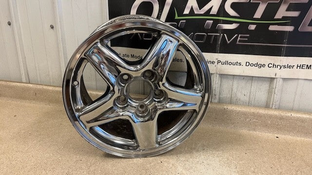1997 2002 Chevrolet Camaro Factory GM 16'' Wheel Rim 16X8 OEM 9592604 Chrome