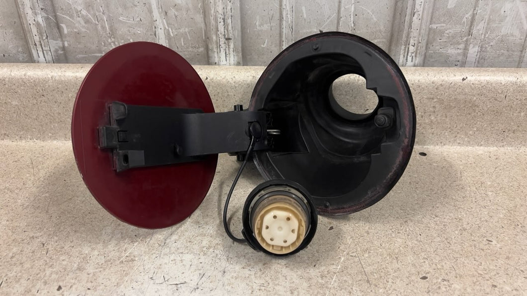 2010 2015 Camaro SS Original Fuel Gas Door Red OEM GM Lid Factory Cap 53K