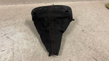 Load image into Gallery viewer, 05 13 Corvette C6 Centennial Edition Black Red Suede Shifter Boot Manual OEM GM
