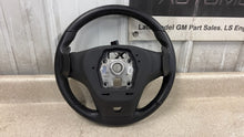 Load image into Gallery viewer, 12 13 Camaro SS Leather Wheel GM 22811827 Factory Steering Yellow Stitch 39K
