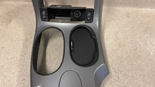 Load image into Gallery viewer, 05 13 C6 Corvette Silver Center Console Radio Trim Bezel Switches GM OEM Gray

