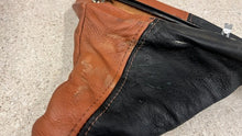 Load image into Gallery viewer, 05 13 C6 Corvette Custom Leather Center Console Lid Radio Trim Boot Black Brown
