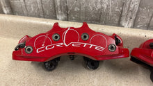 Load image into Gallery viewer, 05 13 Chevrolet Corvette C6 Z06 Front Brake Calipers 6 Piston Set Brakes OEM 56K
