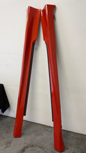 Load image into Gallery viewer, 10 13 Camaro SS GFX Right Left Rocker Panel Ground Effect Skirt Orange GM Pair
