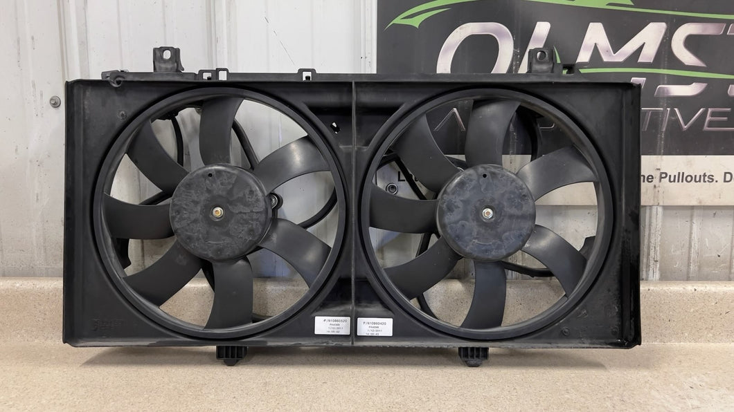 10 11 Chevrolet Camaro SS Factory Radiator Cooling Fans 10860420 GM 26K Miles