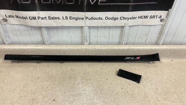 10 15 Chevrolet Camaro ZL1 Black Glossy Dash Trim Molding GM 22967691 Inserts