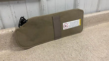 Load image into Gallery viewer, 93 02 Firebird Trans AM Camaro SS Driver Sun Visor Left OEM GM Tan 80K LH
