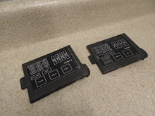Load image into Gallery viewer, 1998 2002 Pontiac Firebird Trans AM Camaro SS Fuse Box Panel Cover OEM 2 Pair GM
