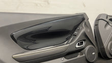 Load image into Gallery viewer, 10 15 Camaro SS Interior Right Left Door Panel Pair Yellow Stitching OEM GM 39K
