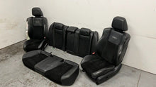 Load image into Gallery viewer, 11 14 Dodge Charger SRT Seats Front Rear Black Leather Suede Power Heated OEM
