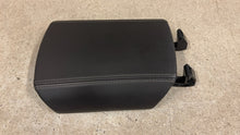 Load image into Gallery viewer, 10 15 Camaro SS Factory Center Console Lid Arm Rest GM Black Leather 53K
