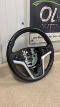 Load image into Gallery viewer, 12 15 Camaro SS Leather Wheel GM 22790901 Steering Factory Manual Orange Stitch
