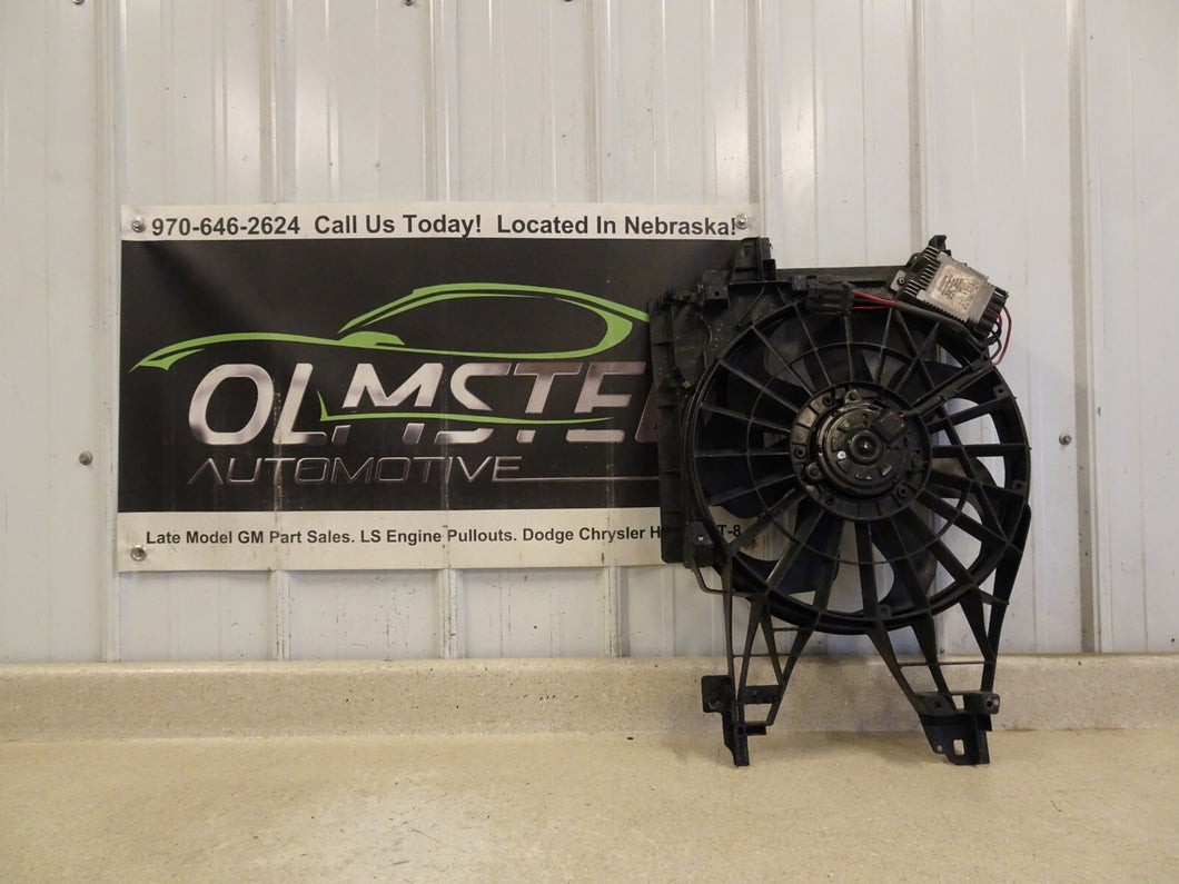 2005 2013 Chevrolet Corvette C6 Z06 Radiator Engine Cooling Fan Assembly OEM 62K
