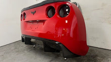 Load image into Gallery viewer, 05 13 Corvette C6 Z06 Rear Bumper Cover Spoiler Diffuser Red GM Tail Light
