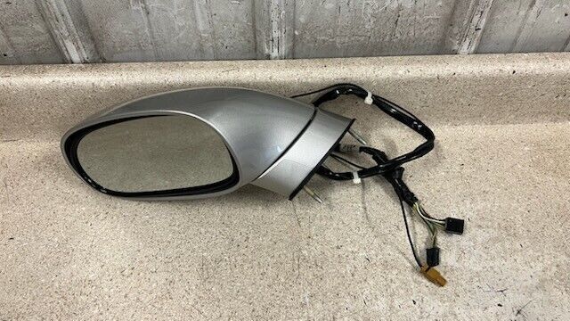 05 13 Chevrolet C6 Corvette Z06 Driver Side Power Mirror OEM GM Silver 5K Left