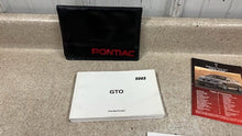 Load image into Gallery viewer, 2005 Pontiac GTO Owners Manual Booklet Warranty 05 Guide Case
