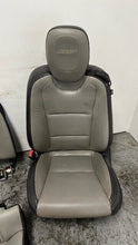 Load image into Gallery viewer, 10 15 Chevrolet Camaro SS Front Rear Power Heated Leather Seats GM OEM Set Gray
