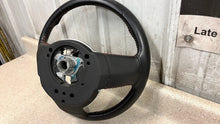 Load image into Gallery viewer, 10 11 Camaro SS Leather Steering Wheel Manual Trans GM Black W/ Orange Stitching
