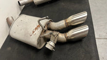 Load image into Gallery viewer, 12 15 Camaro ZL1 SS Factory NPP Bi Mode Dual Exhaust Mufflers Quad Tips GM
