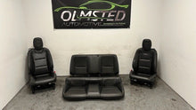 Load image into Gallery viewer, 10 15 Chevrolet Camaro SS Front Rear Power Heated Leather Seats GM Black 78K Set
