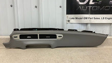 Load image into Gallery viewer, 10 15 Chevrolet Camaro SS ZL1 Gray Leather Dash Trim 22880753 GM Factory Pad
