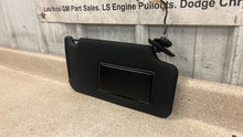 Load image into Gallery viewer, 11 14 Dodge Charger SRT-8 Passenger Side Sun Visor Right RH Shade Black Mopar
