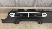 Load image into Gallery viewer, 10 15 Camaro SS Black Leather Dash Trim Vents 2 Pieces GM 22880758 Orange Stitch
