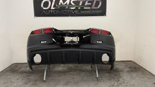 Load image into Gallery viewer, 10 13 Chevrolet Camaro SS Rear Bumper Cover Assembly Black OEM GM 26K Miles
