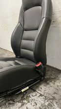 Load image into Gallery viewer, 05 13 Corvette C6 Passenger Leather Seat Black GM OEM Manual Non Heated Tracks
