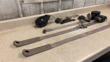 Load image into Gallery viewer, 93 02 Firebird Camaro Driver Passenger Front Rear Seat Belt Set Tan OEM GM 51K
