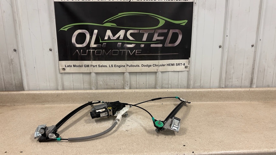 05 13 Corvette C6 Z06 Front Driver Window Regulator Motor GM 25815795 Left LH