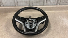 Load image into Gallery viewer, 12 15 Camaro SS Steering Leather OEM GM Black Switches Paddles 22790892 Wheel
