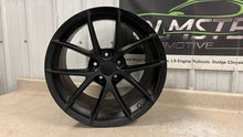 Load image into Gallery viewer, 05 13 Corvette C6 Z06 Speedline Rear 19&#39;&#39; Black Wheel GM 9596791 19X12 Rim
