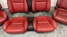 Load image into Gallery viewer, 04 05 06 Pontiac GTO Complete Set Front Rear Power Black Red Leather Seats OEM
