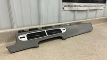 Load image into Gallery viewer, 10 15 Chevrolet Camaro SS ZL1 Gray Leather Dash Trim 22880753 GM Factory Pad
