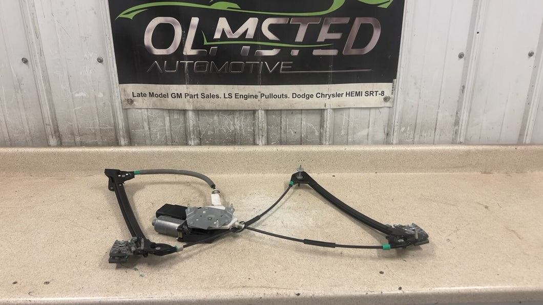 05 13 Corvette C6 Z06 Front Driver Window Regulator Motor GM 25815795 Left 56K