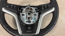 Load image into Gallery viewer, 12 15 Camaro SS Leather Wheel GM 22790901 Steering Factory Manual Orange Stitch
